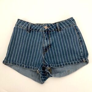 Kendall & Kylie Striped Jean Shirts Size 23